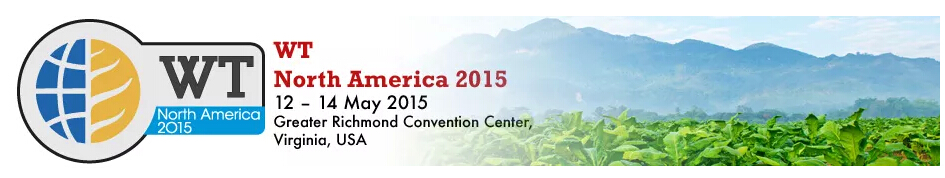 12-14 maio de 2015 World tabaco America do Norte